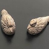 Salt and pepper shaker duck form brand silea