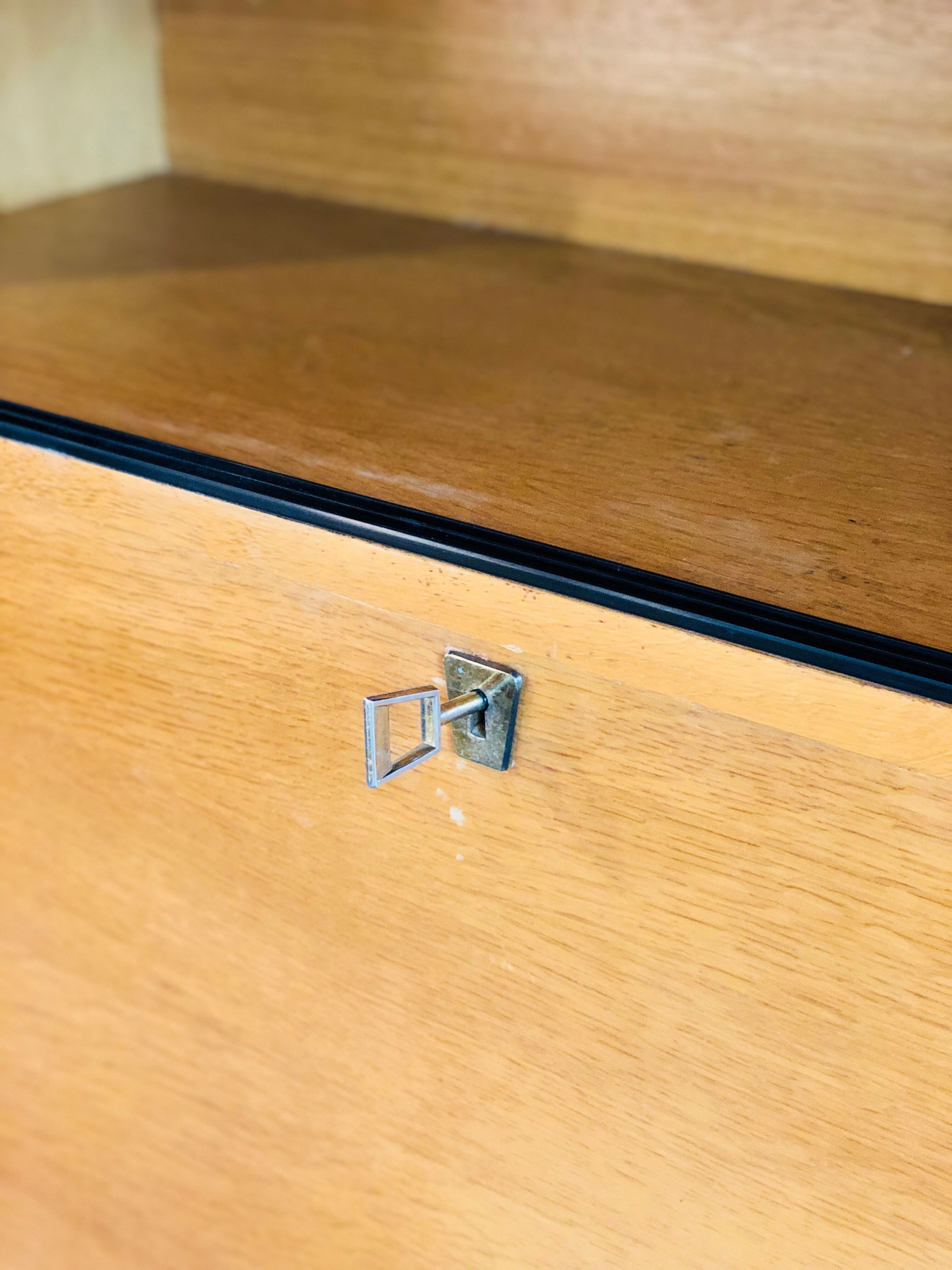 Secretary oak 1960 vintage