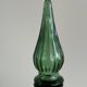 Vintage Empoli Glass Decanter with Stopper, Italy, 1960s