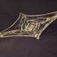 Cut crystal bowl signed daum france a459