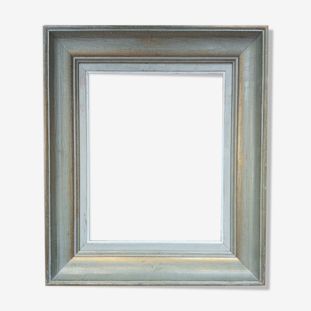 Grey and gold patinated frame from the 1960s - format 8f