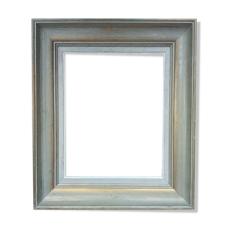 Grey and gold patinated frame from the 1960s - format 8f