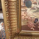 Painting on oriental canvas