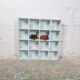 Wooden shelf – 16 compartments