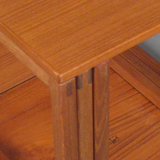 Pull out tables by Kai Kristiansen for Vildbjerg Møbelfabrik, 1960