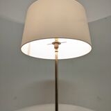 Minimalist bronze and brass floor lamp from the 50s/60s