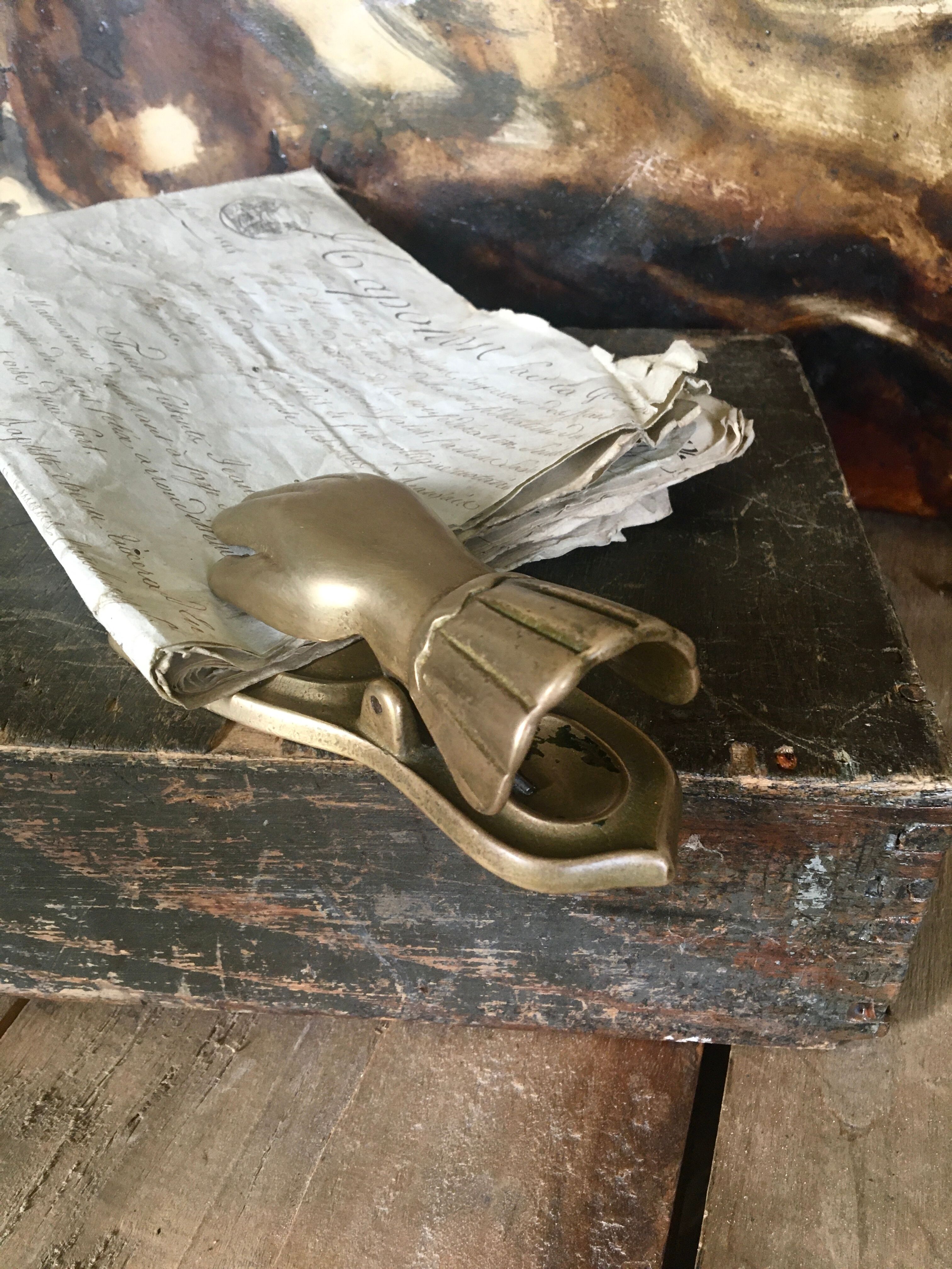 Paper press clip documents, 50s