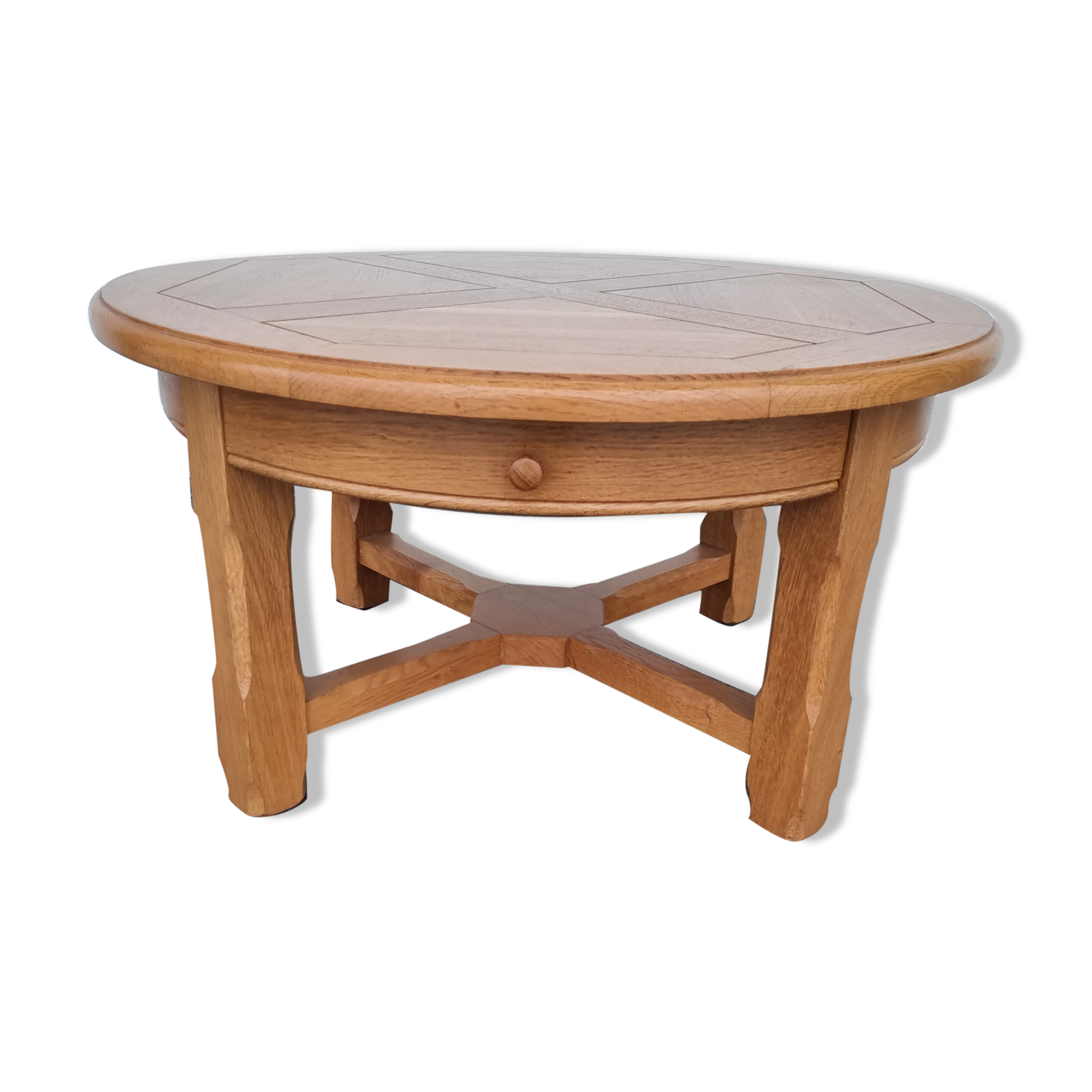 Round coffee table 1980