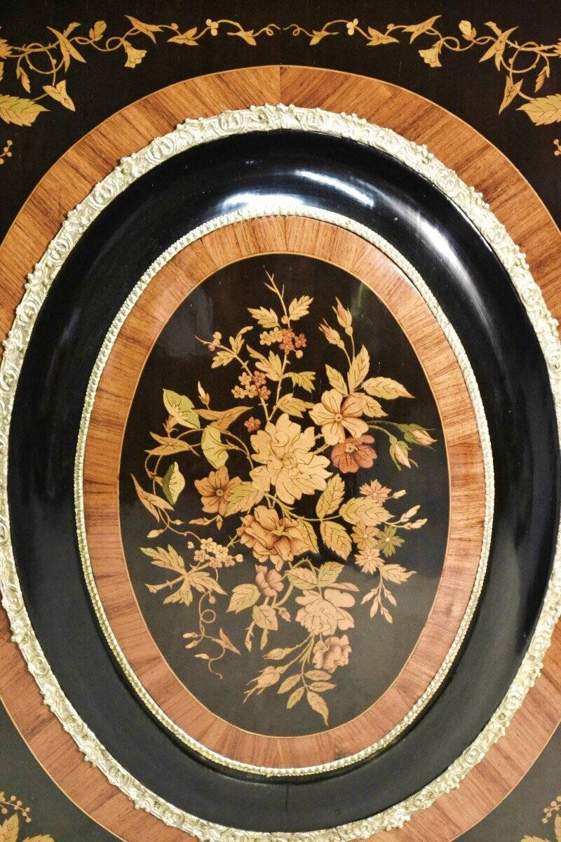 Napoleon 3 marquetry sideboard, 19th century