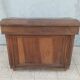 19th-century walnut writing desk.