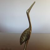 Pair of herons in brass 70s