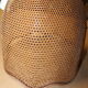 Braided bamboo hanging lamp