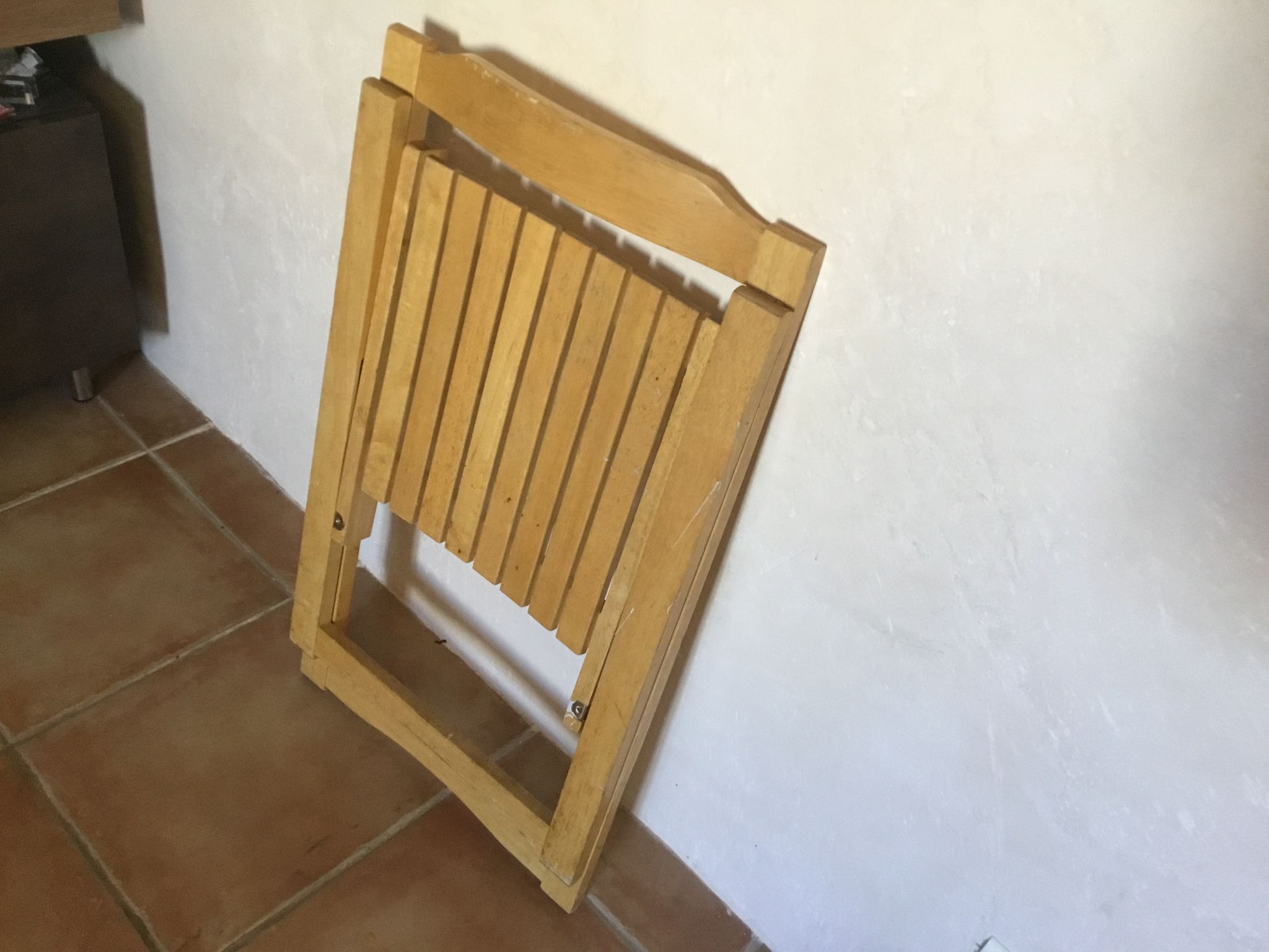 Folding chair, 1960