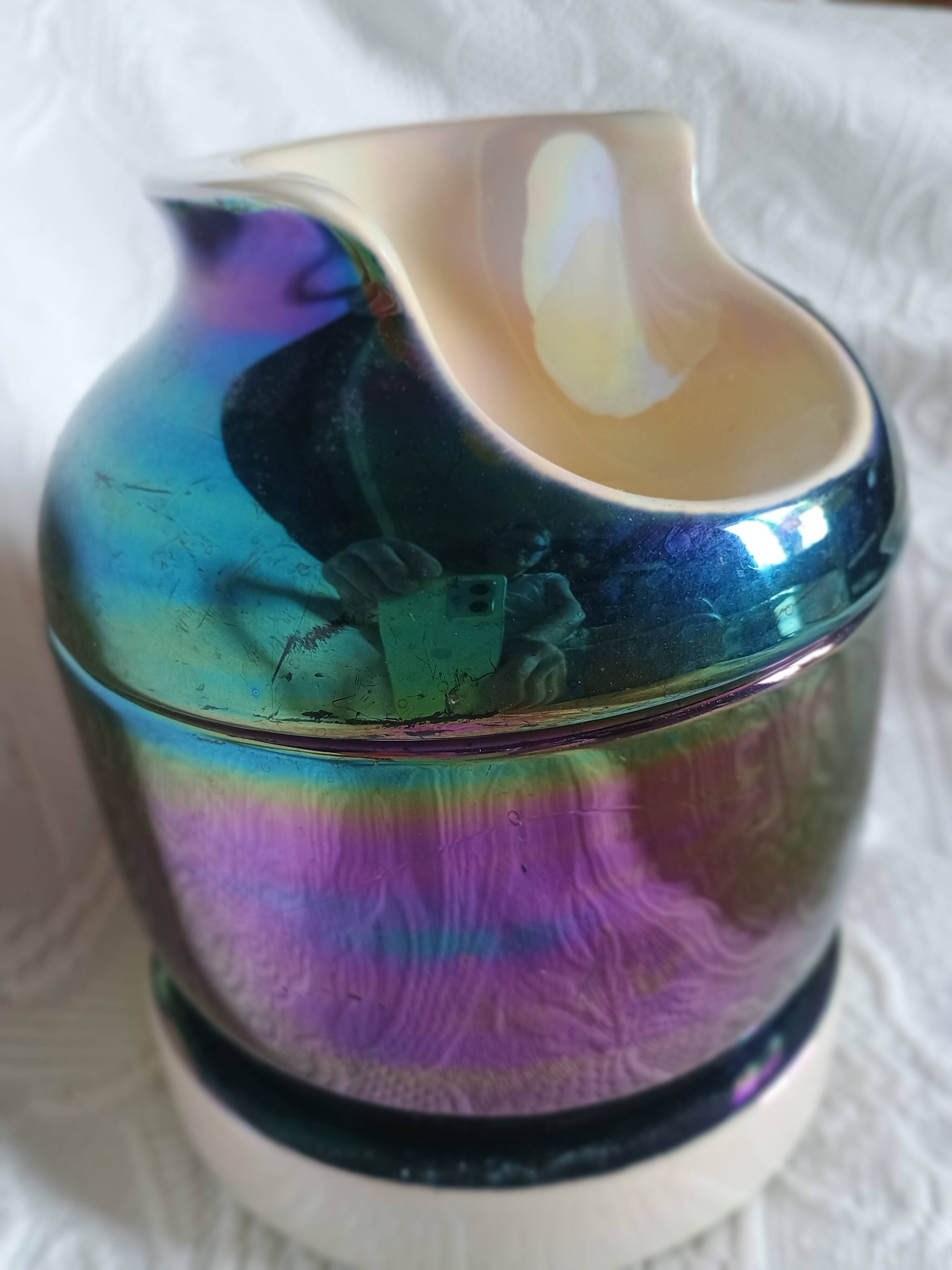 Tobacco Pot - Pipe - Denicotea PG France - Art Ceramic - Blue Earthenware