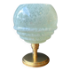 Lampe à poser globe verre de Clichy vintage