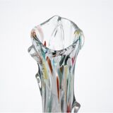 Colorful vase, Ząbkowice, Poland, 1960s