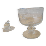 Blown glass cups