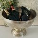 Champagne bucket Silver Plated vasque on Pedestal,