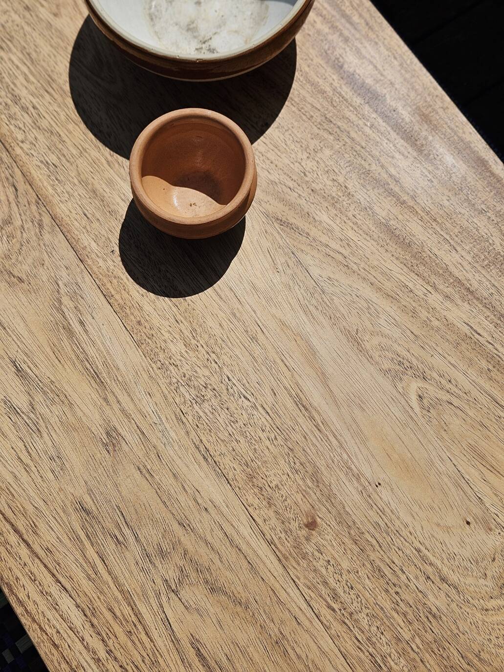 Antique solid wood coffee table – unique restored piece | Louna