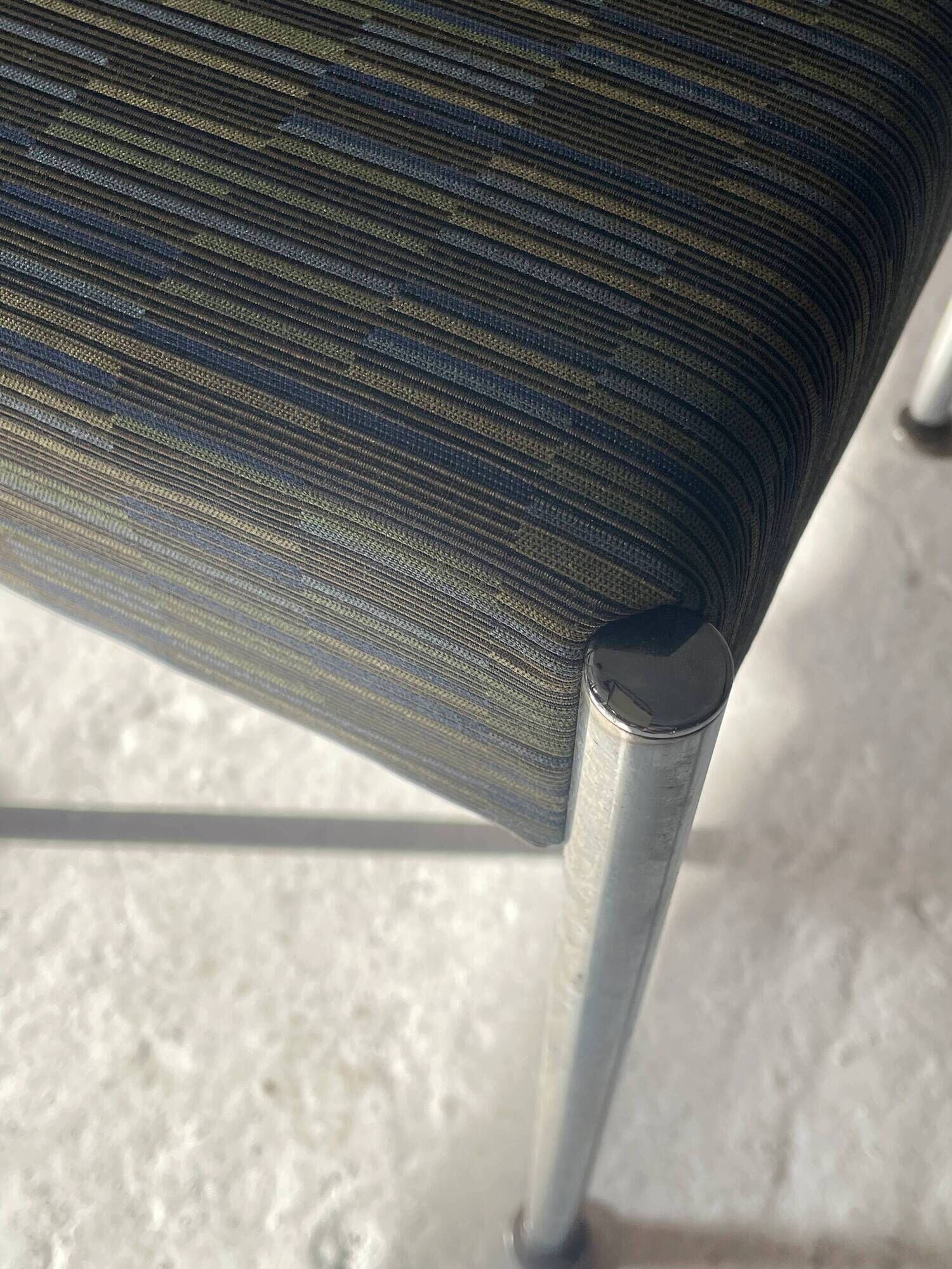 Set of 4 vintage Girsberger Martin Stoll chairs 1970s Switzerland