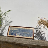 Photograph of Marseille 1950 - panoramic Mediterranean port and city printed by G. Arnaud - antique print