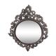 Vintage metal wall mirror 11x22cm