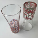 High canning pattern glasses