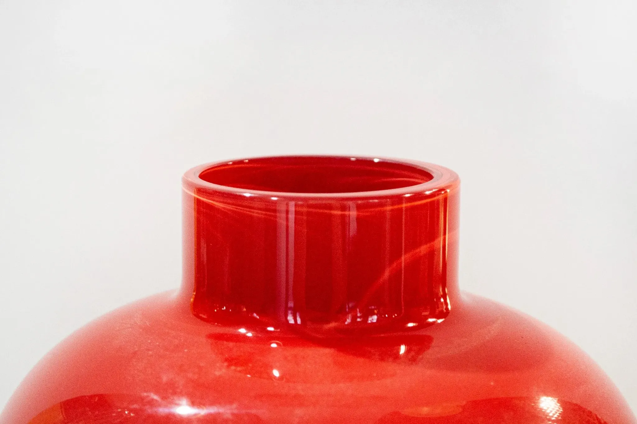 Corallo vase Opachi in Murano glass by Tobia Scarpa for Venini, 1993