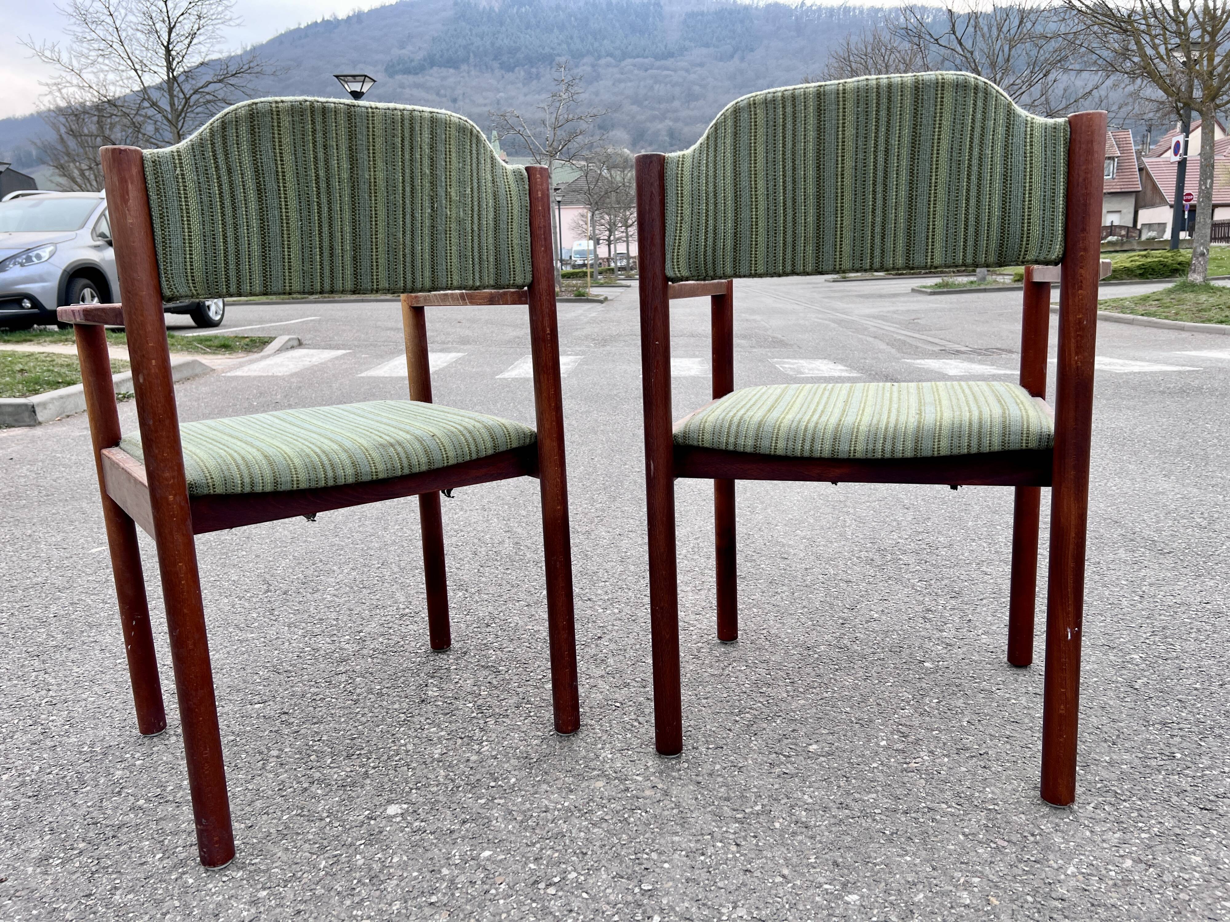 Scandinavian chair series armchair ottoman chair in rosewood