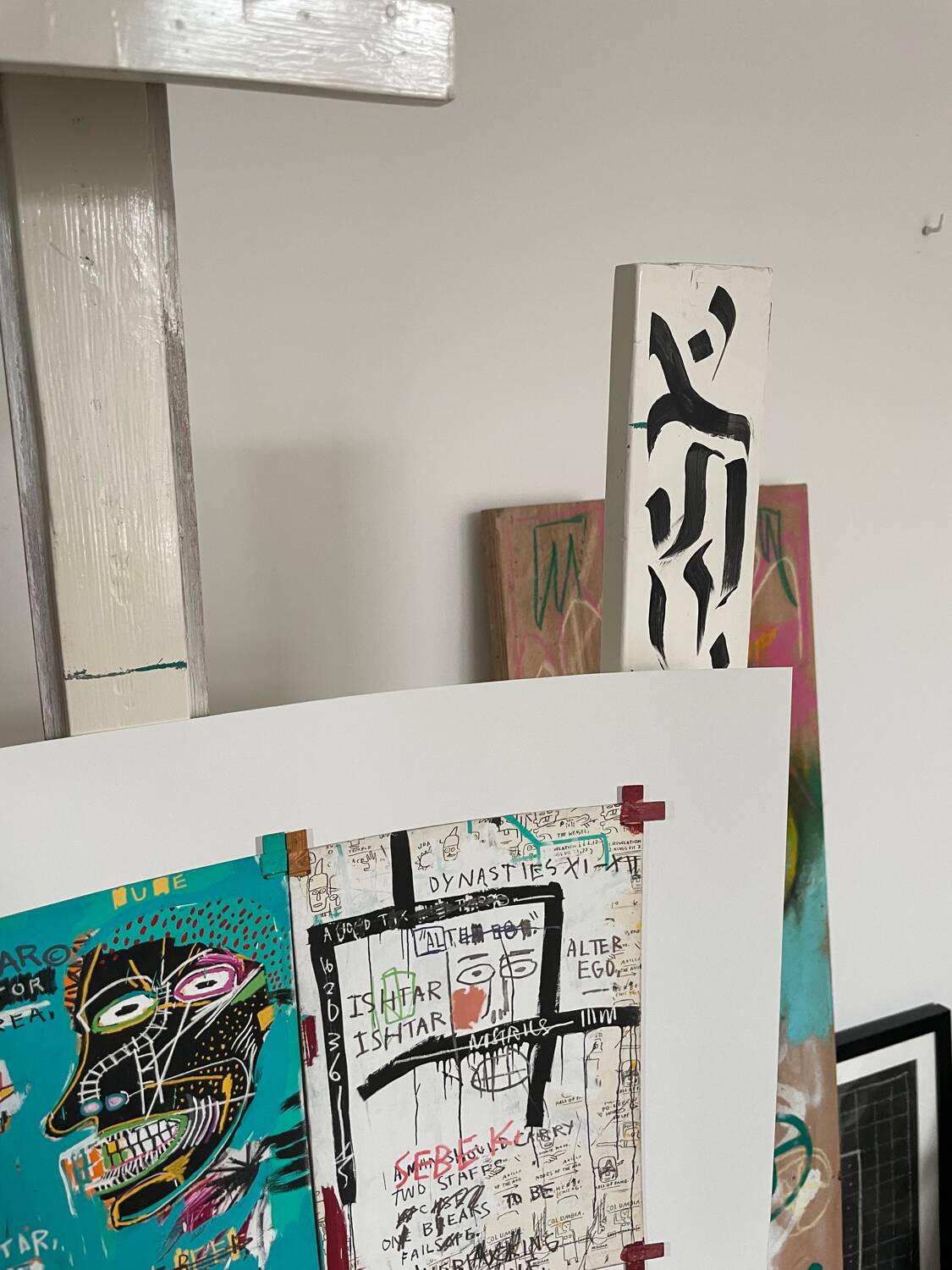 Jean Michel Basquiat (1960-1988), Ishatar 1983, publié par King McGaw, sous licence Arestar New York