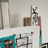 Jean Michel Basquiat (1960-1988), Ishatar 1983, publié par King McGaw, sous licence Arestar New York