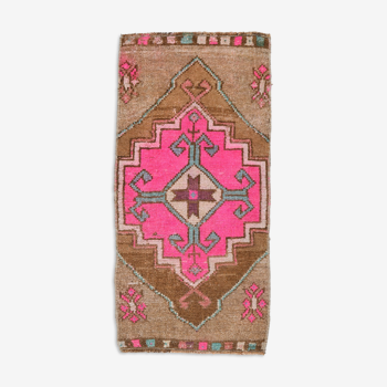 Carpet oushak rug 87x43cm