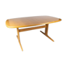 Table à manger en chêne de design danois fabriqué par Skovby Furniture Factory à partir des années 1960