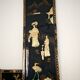 Chinese wooden paintings inlaid with stones