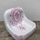 Wall soap holder in Paris porcelain