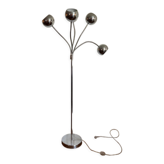 5-spoke lily of the valley floor lamp