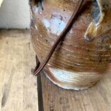 Stoneware lamp with its new 2M fabric cable