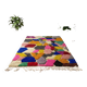 Beni Ouarain rug artisanal – unique contemporary Berber piece