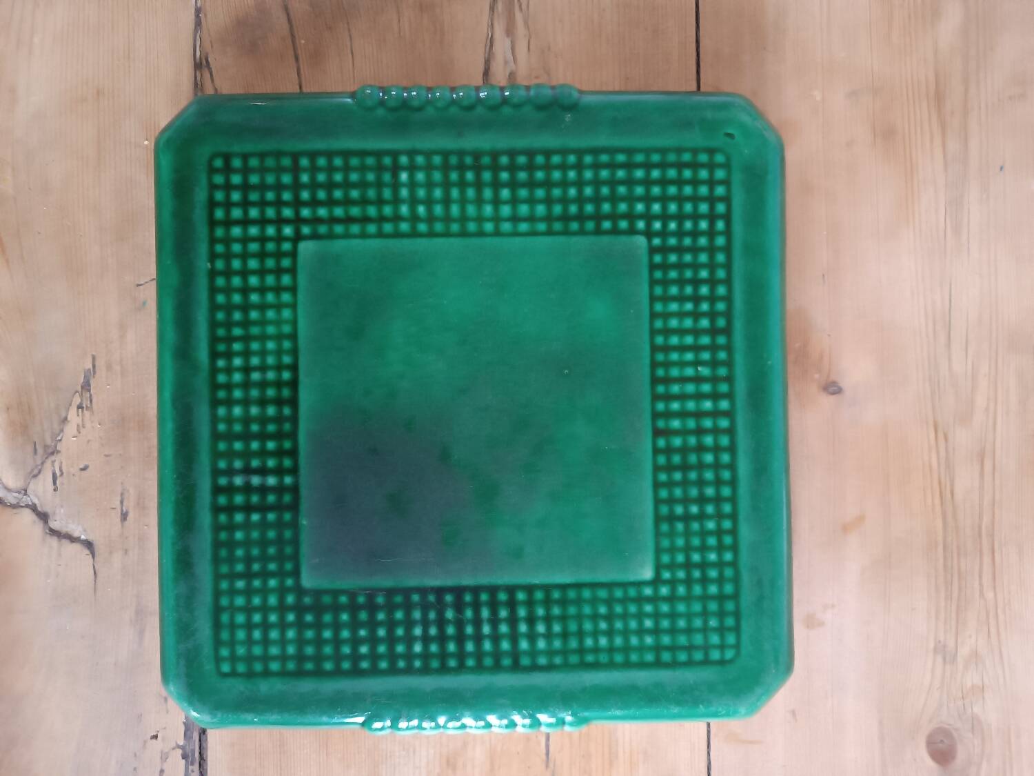 Dessous de plat en faïence vintage