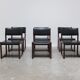 Ensemble de 6 chaises 'A3' par Alfred Hendrickx pour Belform, années 1960.