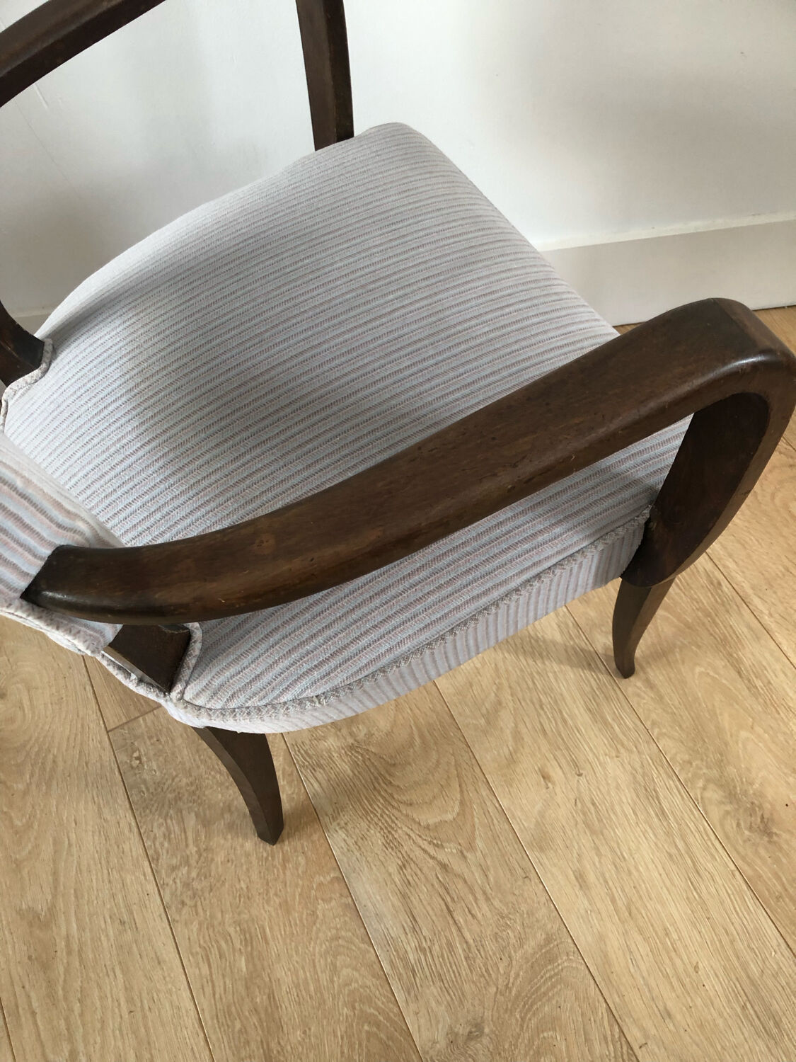 Vintage bridge armchair