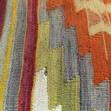 Housse de coussin kilim turque vintage, 40 x 40 cm
