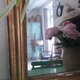 Gold foil mirror 90x78