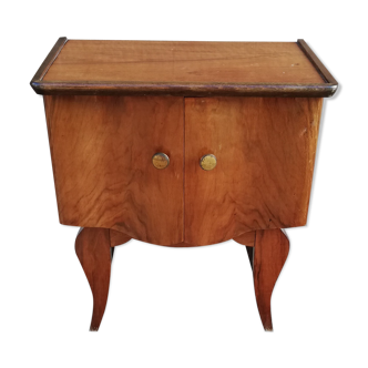 Vintage bedside 2 doors
