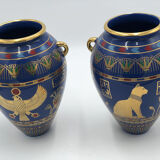 Set of 2 porcelain vases