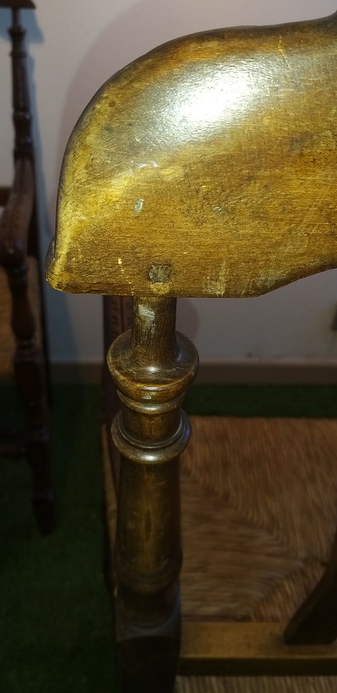 Pair of provençal walnut armchairs