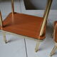 Pair of extra tables sofa tips Richard Creation 50s