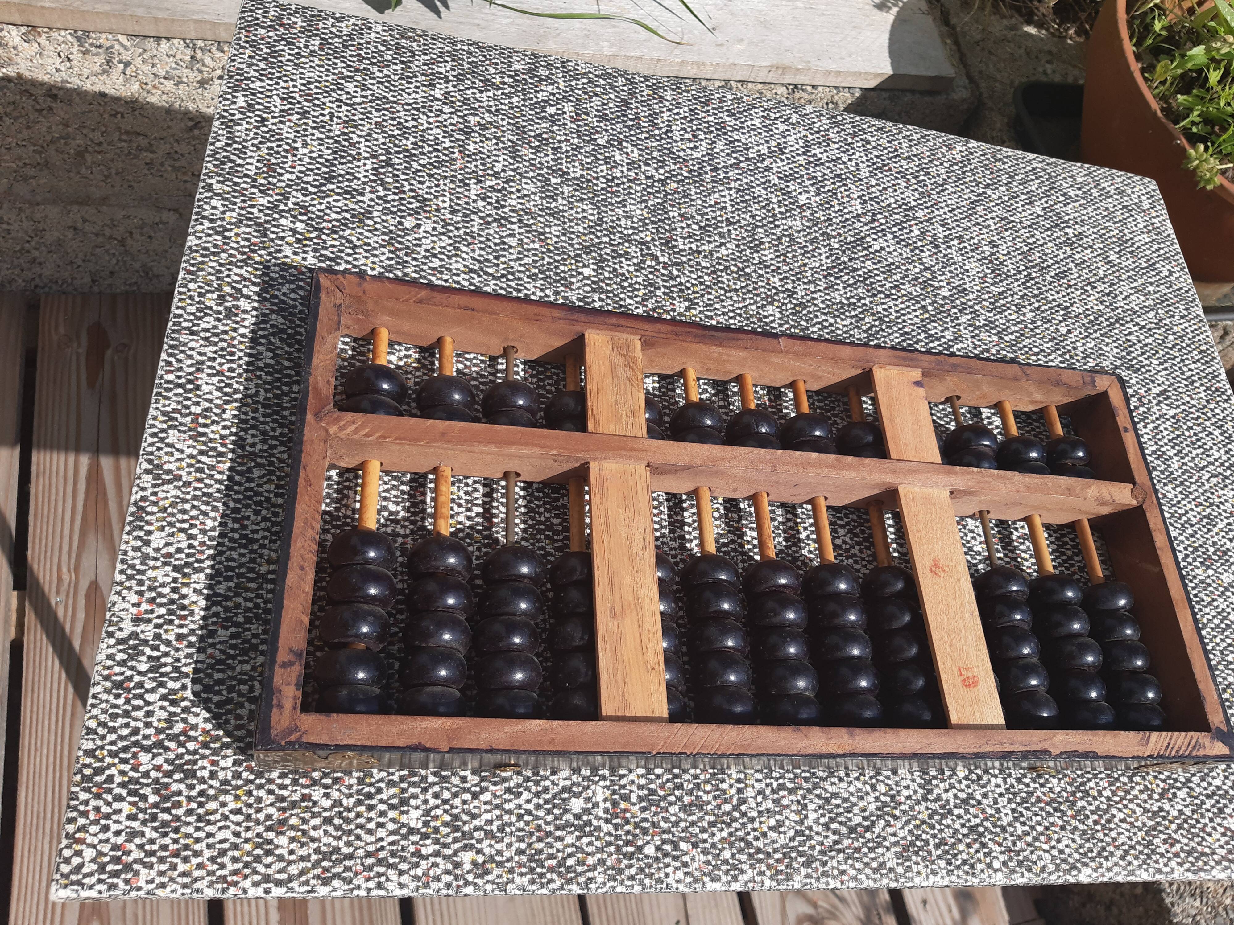 Boulier chinois en bois