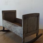 Old, antique cradle.