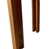 Silvio Coppola dining table with 4 dining chairs for Fratelli Montina